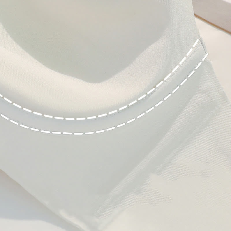 Color-Blocked Breathable Wireless Bra - image 12