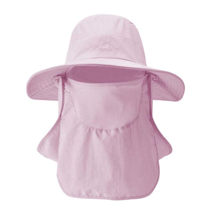 Multi-functional Outdoor Quick Dry Bucket Hat - Pink - One Size - image 8