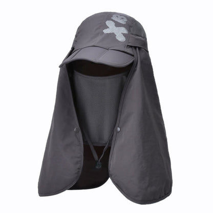 Multi-functional Outdoor Waterproof Baseball Cap - Coffee - One Size - image 19