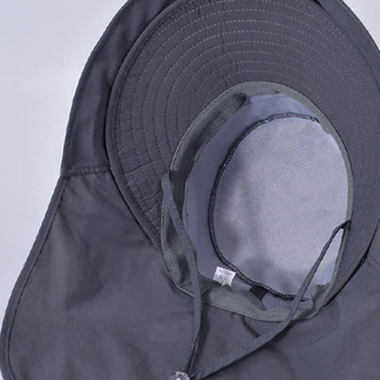 Outdoor Hiking Wide-Brim Bucket Hat - image 25
