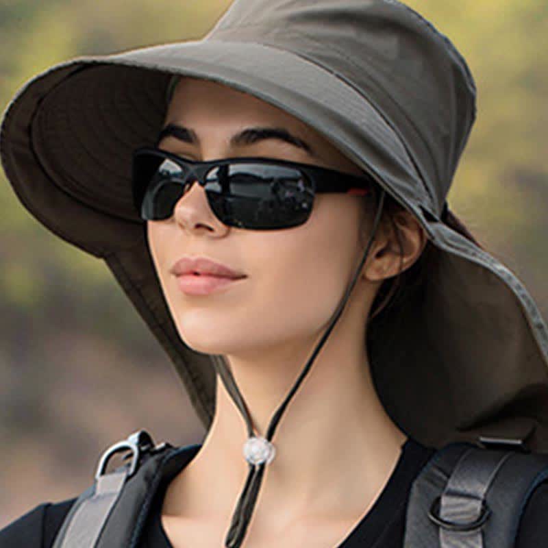 Outdoor Hiking Wide-Brim Bucket Hat - image 16
