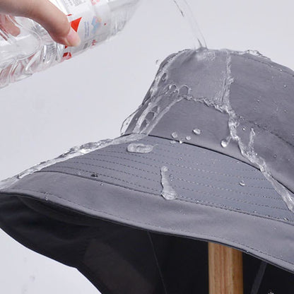 Outdoor Hiking Wide-Brim Bucket Hat - image 22