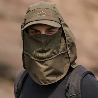 Multi-wear Outdoor Sun Protection Baseball Cap - image 7