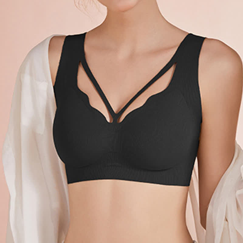 Fashion-Forward Thin Wireless Bra - image 21