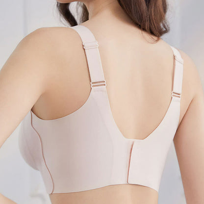 Lightweight Solid Color Wireless Nursing Bra - image 8