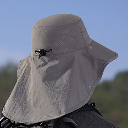 Detachable Face Mask Bucket Hat - image 14