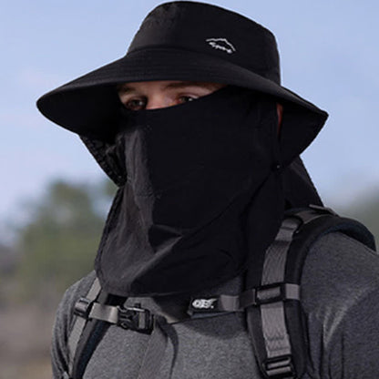 Detachable Face Mask Bucket Hat - image 9