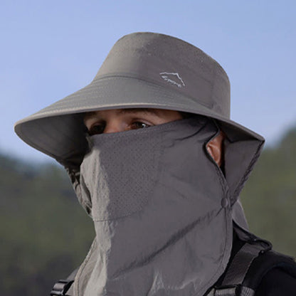 Detachable Face Mask Bucket Hat - image 13