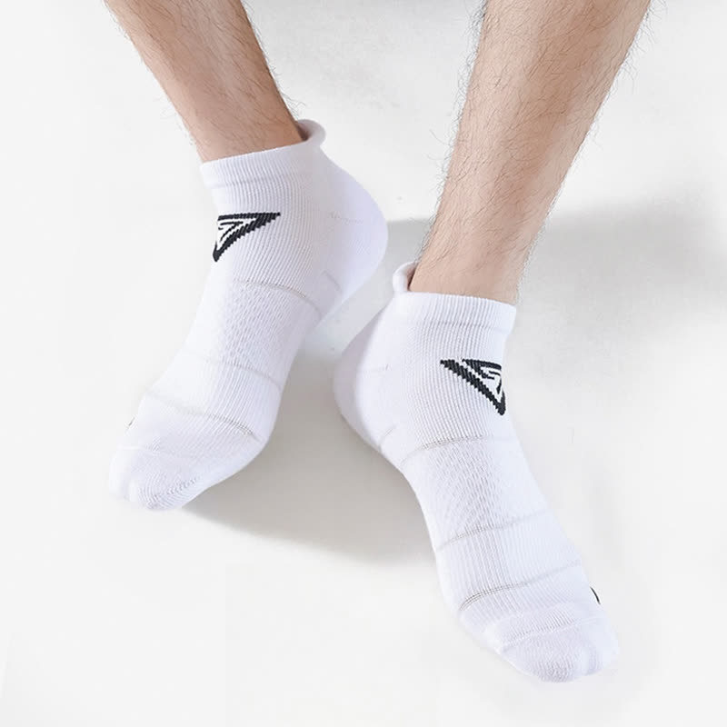 Triangle Pattern Sports Ankle Compression Socks(6 Pairs) - image 7