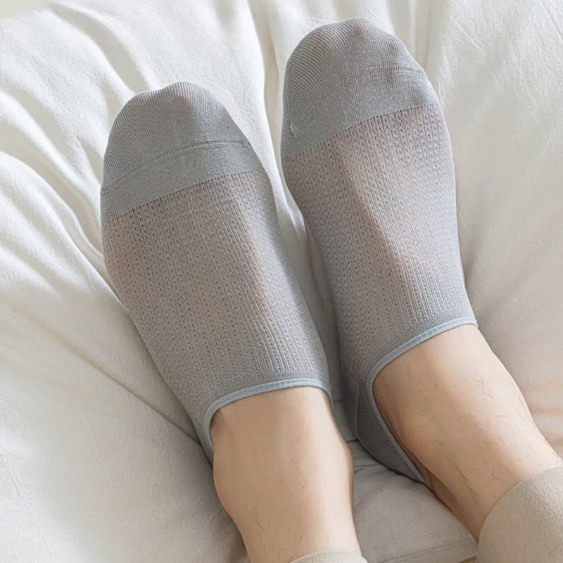 Lightweight Cotton Breathable No-Show Socks(7 Pairs) - image 11