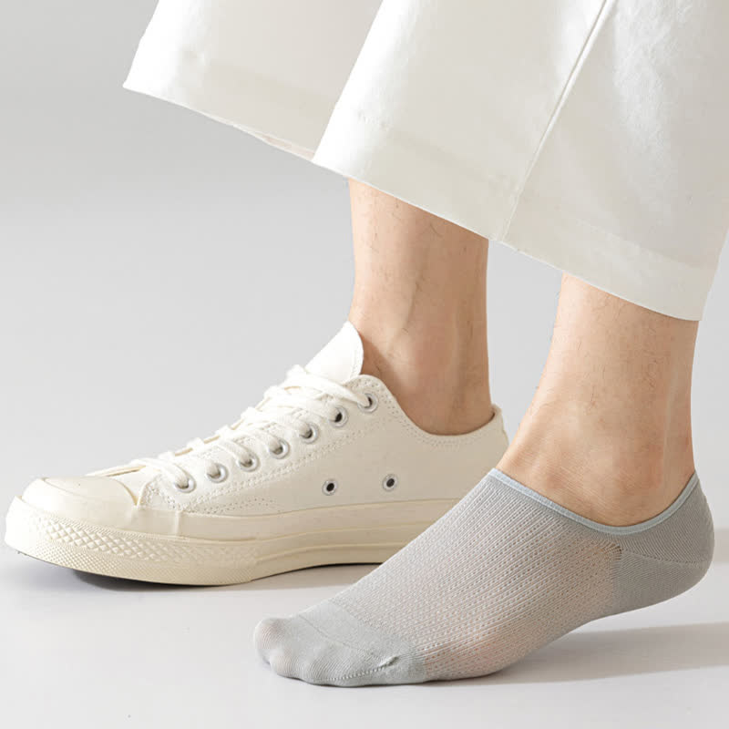 Lightweight Cotton Breathable No-Show Socks(7 Pairs) - image 14