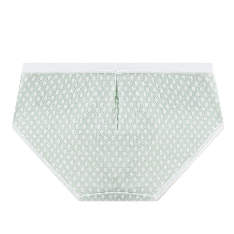 Mid-rise Jacquard Comfy Soft Brief(3 Packs) - image 4