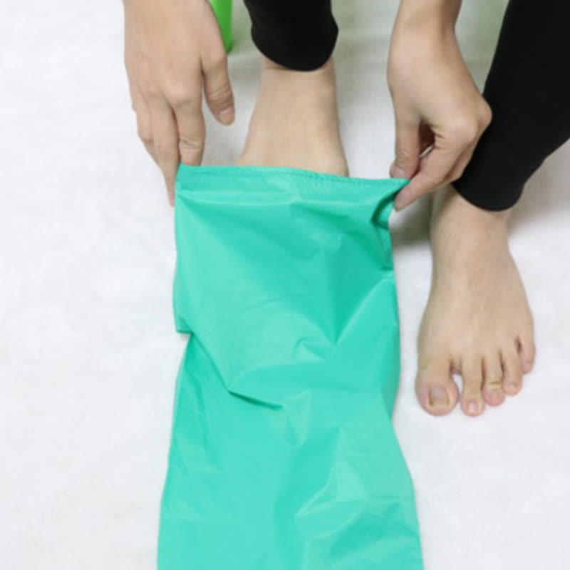 Anti-Friction Foot Sleeves for Pants Aid