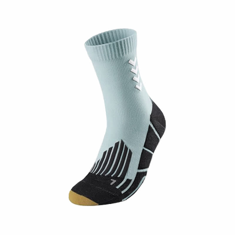 Arrow Striped Sports Ankle Compression Socks(5 Pairs) - Light Blue - EU39-47(US6-12) - image 2