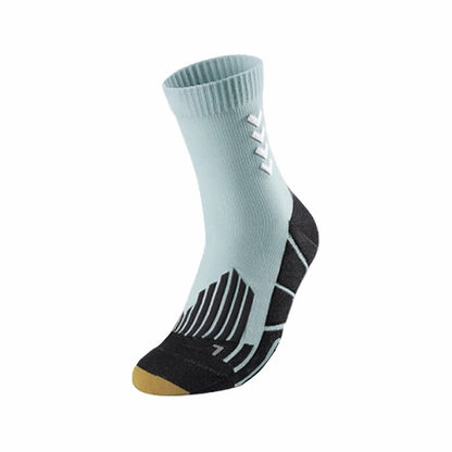 Arrow Striped Sports Ankle Compression Socks(5 Pairs) - Light Blue - EU39-47(US6-12) - image 2