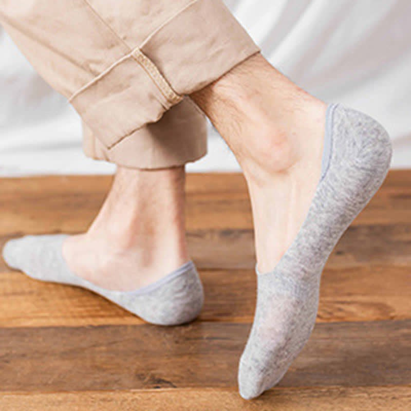 Cotton Invisible Socks(5 Pairs) - image 10