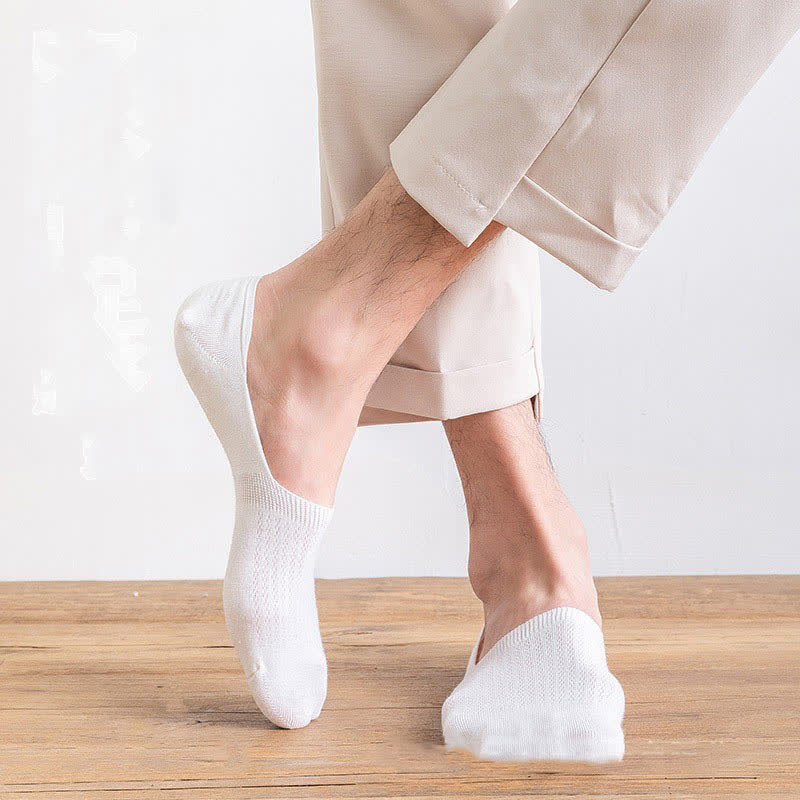 Cotton Invisible Socks(5 Pairs) - image 7