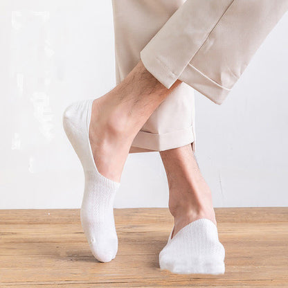 Cotton Invisible Socks(5 Pairs) - image 7