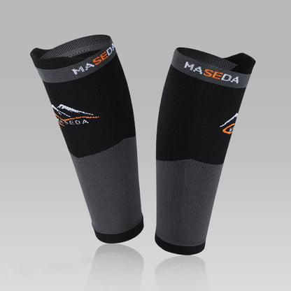 Outdoor Sports Compression Calf Sleeves - Black - L - image 13