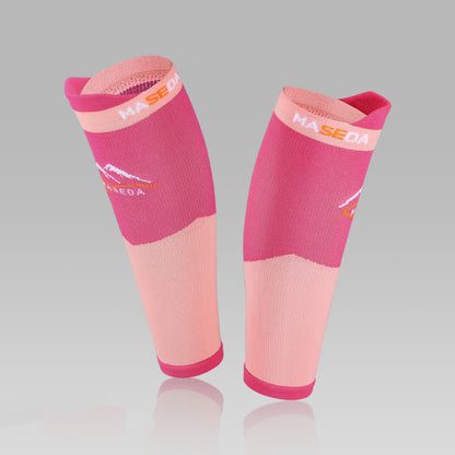 Outdoor Sports Compression Calf Sleeves - Pink - L - image 7
