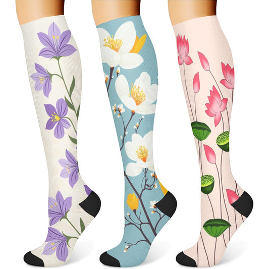 Lotus Compression Socks(3 Pairs) - image 1