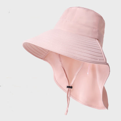 Outdoor Waterproof Quick Dry Bucket Hat - Pink - One Size - image 6
