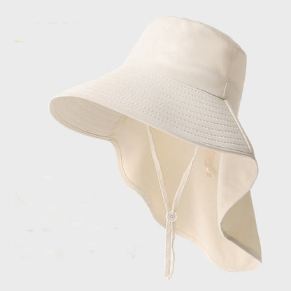 Outdoor Waterproof Quick Dry Bucket Hat - Beige - One Size - image 5