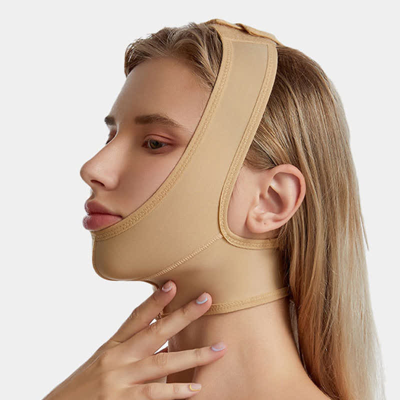 Post Surgery High-Elasticity Chin&Neck Compression Sleeve - image 3
