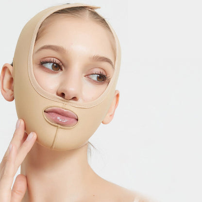 Post Surgery Elastic Facial Lifting Compression Headgear - image 4