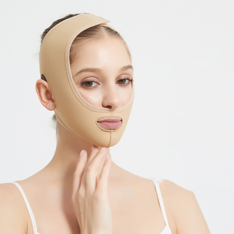 Post Surgery Elastic Facial Lifting Compression Headgear - image 8
