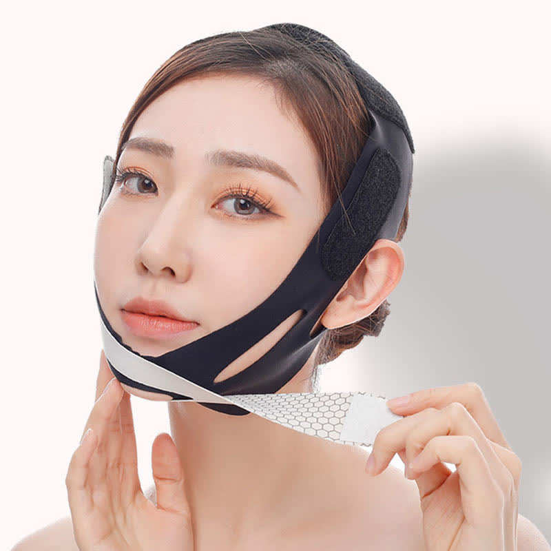 Elastic V-face Elastic Band Contouring Mask
