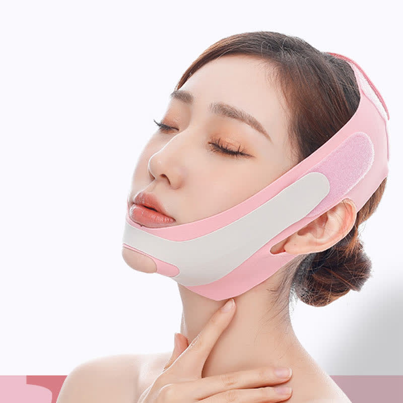 Elastic V-face Elastic Band Contouring Mask