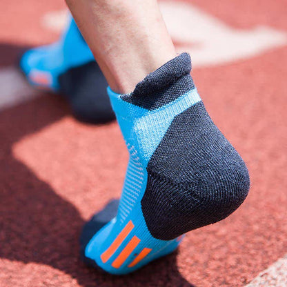 Color-Block Sports Compression Ankle Socks(5 Pairs) - image 8
