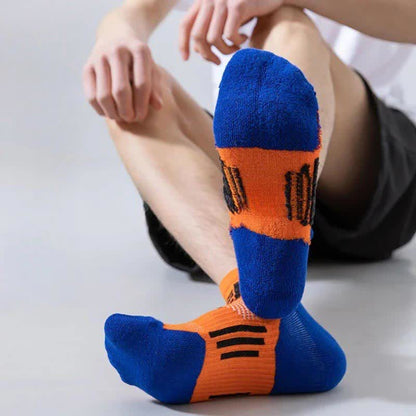Color-Block Sports Compression Ankle Socks(5 Pairs) - image 5