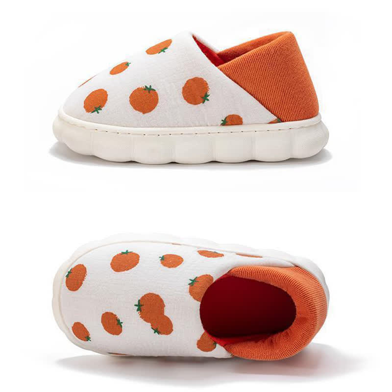 Cartoon Print Thick-Soled Non-Slip Closed-Back Slippers - image 8