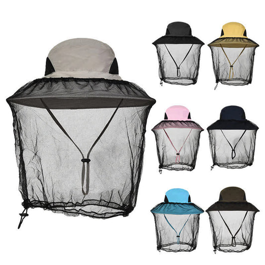 Outdoor Sun Protection and Anti-mosquito Bucket Hat - image 0