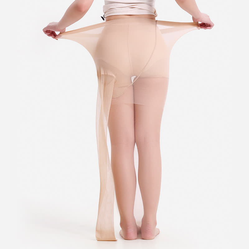 Plus Size Solid Color Pantyhose(3 Pairs) - image 22
