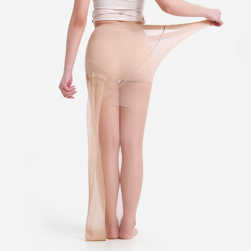 Plus Size Solid Color Pantyhose(3 Pairs) - image 23