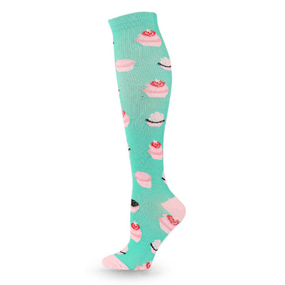 Fun Print Compression Socks(4 Pairs)