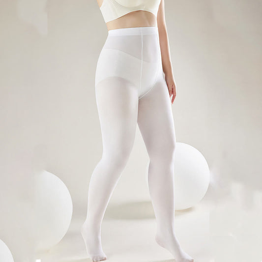 White Footed Dance Tights(2 Pairs) - White - Fits up to 220 lbs - image 0