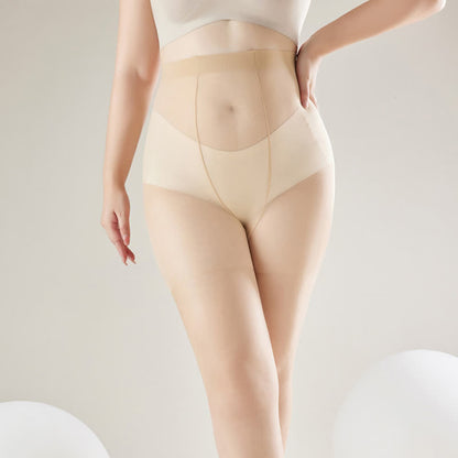 Ultra-thin High Waist Anti-snagging Sheer Pantyhose(2 Pairs) - image 3