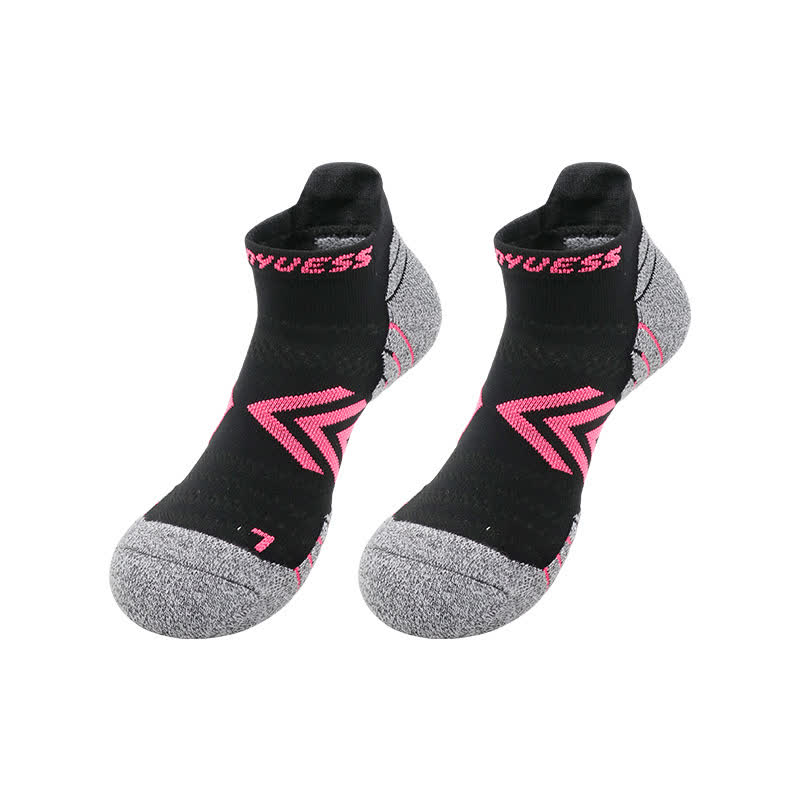 Bright Color Arrow Breathable Sports Ankle Socks(6 Pairs)