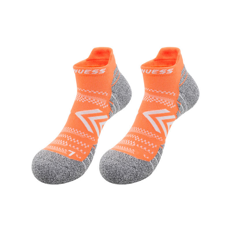 Bright Color Arrow Breathable Sports Ankle Socks(6 Pairs)