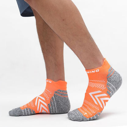 Bright Color Arrow Breathable Sports Ankle Socks(6 Pairs) - image 2