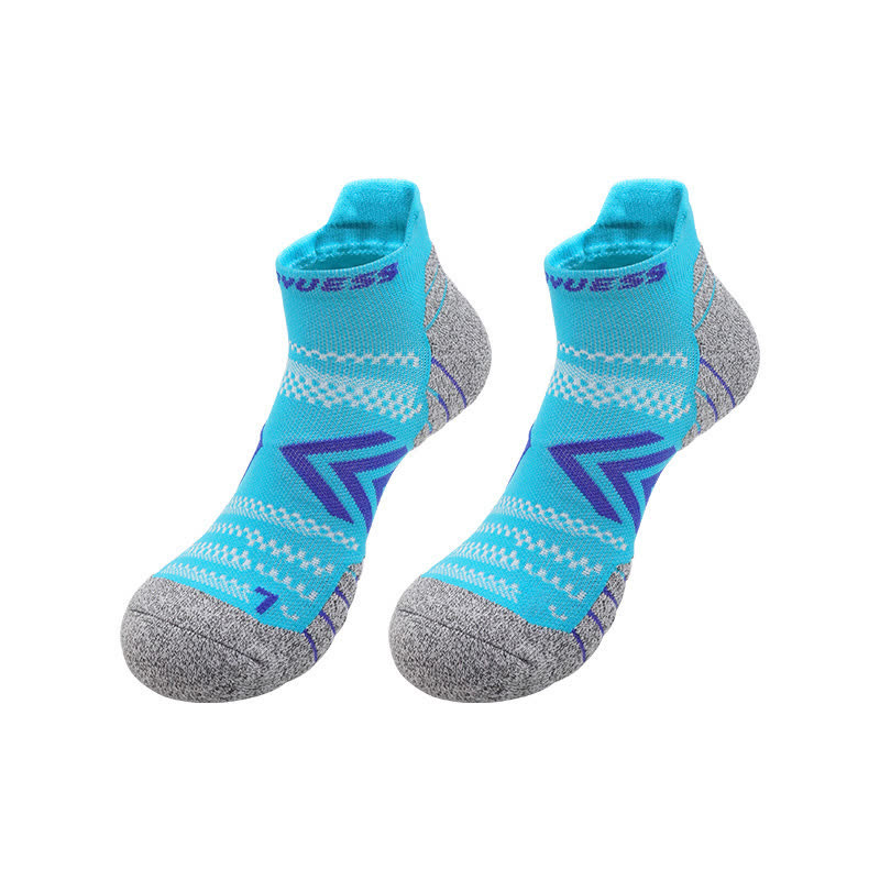 Bright Color Arrow Breathable Sports Ankle Socks(6 Pairs)