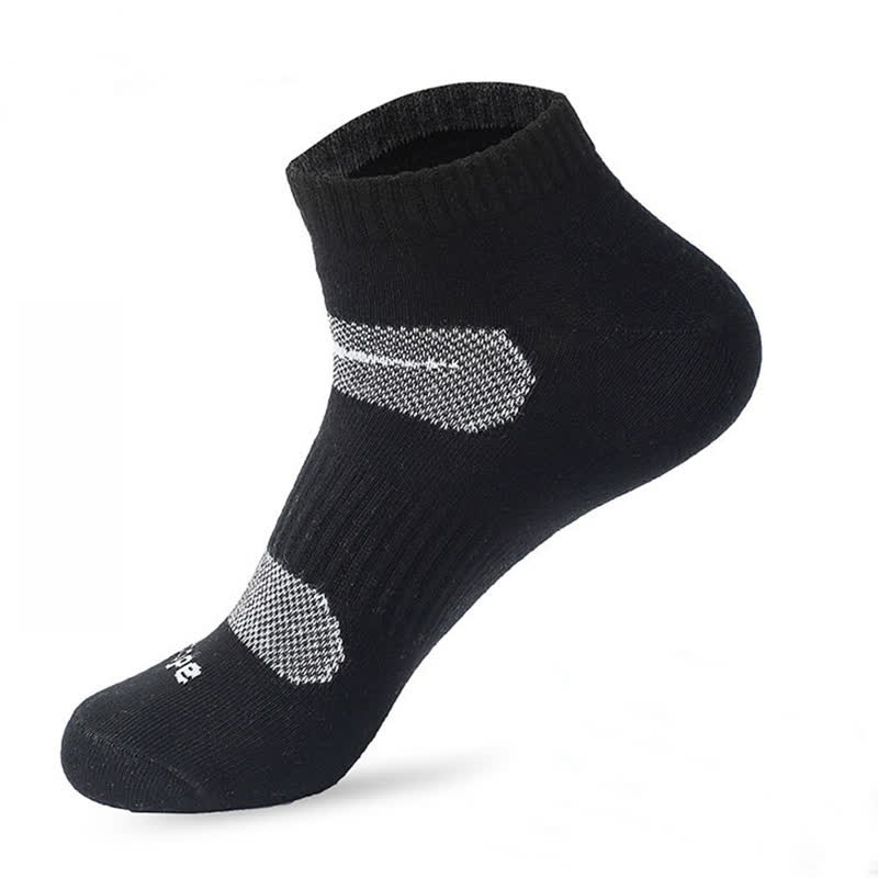 Simple Sports Sweat-absorbent Cotton Ankle Socks(6 Pairs)