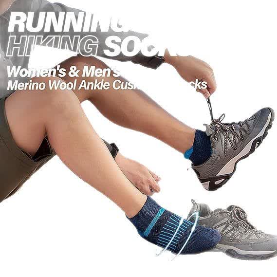 Stripe Print Sports Ankle Socks(6 Pairs)