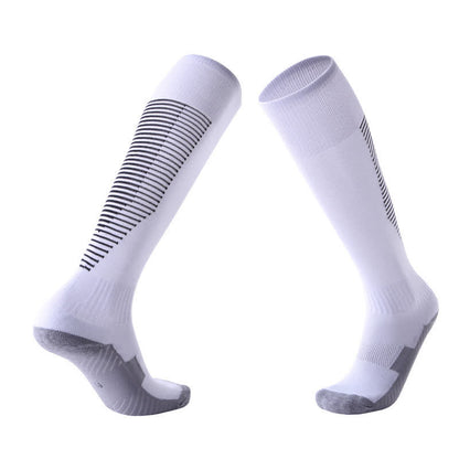 Sweat-absorbent Knee-high Sports Soccer Socks(5 Pairs)