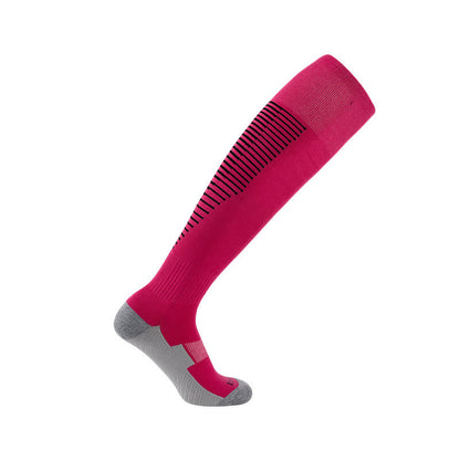 Sweat-absorbent Knee-high Sports Soccer Socks(5 Pairs)