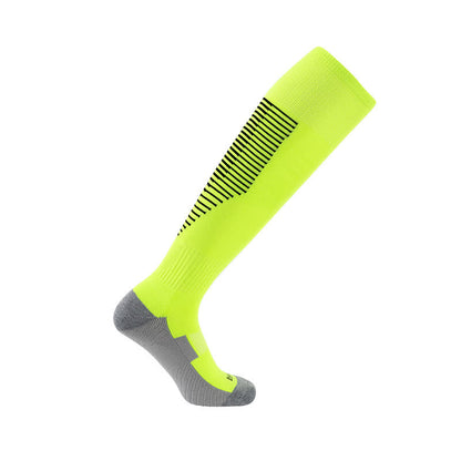 Sweat-absorbent Knee-high Sports Soccer Socks(5 Pairs)